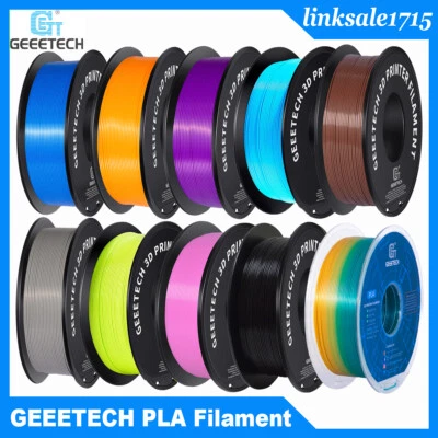 Geetech PLA/TPU/PETG/HS-PLA/TPU/Résine Consommable 1KG 1.75mm pour Imprimante 3D