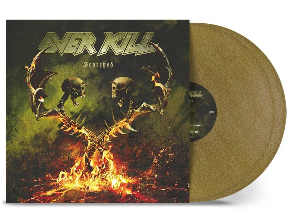OVERKILL - SCORCHED, ORG 2023 EU GOLD vinyl 2LP, 2500 COPIES! NEW - SEALED! - Image 1 of 1
