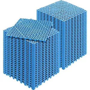 55PCS Interlocking Tile Drainage Tiles 12" x12" Splicing Floor Tiles Non-Slip - Picture 1 of 7