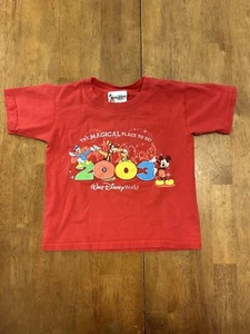Vintage Walt Disney World 2003YOUTH T Shirt XSmall - Picture 1 of 4