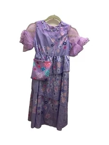 Girls Disney Encanto Isabela Madrigal Halloween Costume Cosplay Size 12(2Piece) - Picture 1 of 4