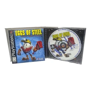 Eggs of Steel: Charlie's Eggcellent Adventure (PlayStation, 1998) Minty Disc EUC - Bild 1 von 7
