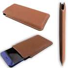 caseroxx Business-Line Case for Huawei Ascend G7 in brown made of faux leather