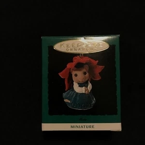 1993 Hallmark Keepsake Ornament, Mom miniature ornament, mouse, flower, with box - Picture 1 of 6