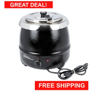 11 Qt. Counter Top Sauces Soup Nacho Cheese Chilis Kettle Warmer Resto Bar Party - Picture 1 of 12