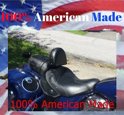 Respaldo para conductores indios 2014-UP SE ADAPTA A TODOS LOS MODELOS ROADMASTER Y CHIEFTAN HECHO EN EE. UU. Foto 1 de 4