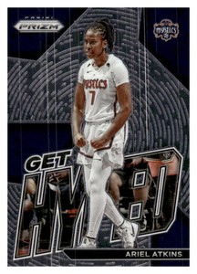 2023 Panini Prizm WNBA Get Hyped 4 Ariel Atkins - Washington Mystics