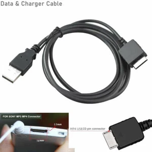 USB Cable For Sony Walkman MP3 Player NW-A E S X Series Charger Syncwire Lead - Picture 1 of 7