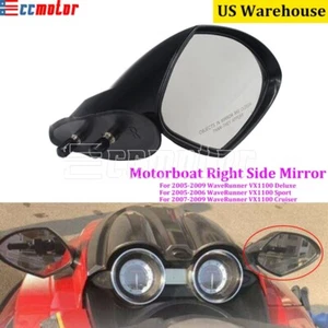 1pc Rear View Mirror Right Side for 05-09 Yamaha WaveRunner VX110 Deluxe Sport - Picture 1 of 8