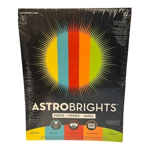 Neenah Astrobrights Bright Paper 8 1/2in. X 11in. 24 Lb Cosmic Orange 500 Sheets - Picture 1 of 2