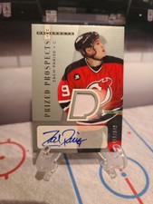 Zach Parise 2005-06 Fleer Hot Prospects Prized /349 #249 Rookie Auto 