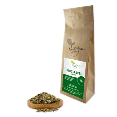 VITA IDEAL Vegan® PREISELBEER Blätter geschnitten Vitis idaeae foli. Kräuter Tee