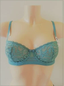 SOUTIEN GORGE ARMATURE TAILLE 85B MARQUE U COLLECTION COULEUR VERT REF 422301 - Imagen 1 de 3