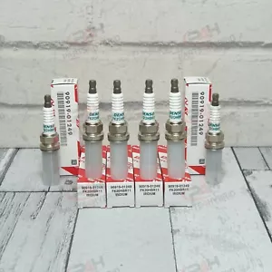 GENUINE LEXUS IS250 SPARK PLUGS DENSO IRIDIUM SPARK PLUGS 90919-01249 FK20HBR11 - Picture 1 of 1