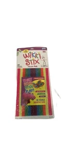 Wikki Stix Kid Wachsgarn Basteln 48 Creatables Teile Neon Pak ungiftig selbstklebend - Bild 1 von 2