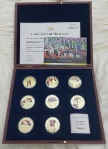 Royal Regiments Commemorative Collection Coin Collection Windsor Mint Boxed. - Picture 1 of 17