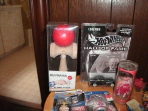 Vintage Dolly Cola doll, 1512 leonard button, hotwheel highway 35, pez red sox + - Picture 1 of 11
