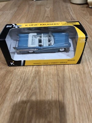 G1) K Line Kruisers 1958 Buick Century Light Blue 1/43 Car New - Image 1 of 4