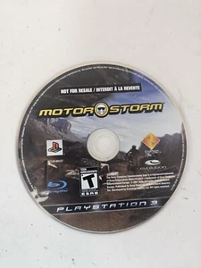 ps3 motorstorm disc only HEAVILY SCRATCHED - Picture 1 of 2