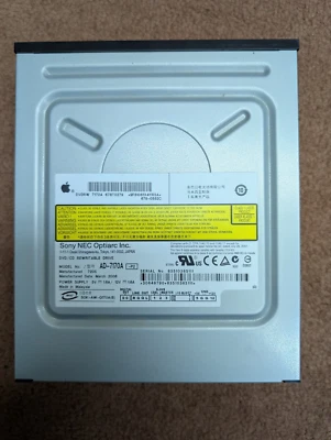 Sony Modelo AD-7170A DVD-RW IDE Super Drive Para Apple Mac Pro 678-0552 - PROBADO Foto 1 de 3