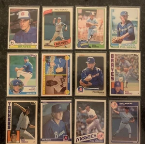 PHIL NIEKRO CARD LOT 1979-1985................. (12 DIFFERENT) - Picture 1 of 2