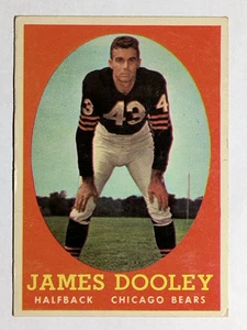 1958 Topps #8 Jim Dooley (EX) - Imagen 1 de 2