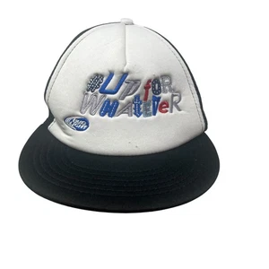 Cappello camionista Bud Light #UpForWhatever Snapback bianco nero berretto a rete birra promo - Foto 1 di 14