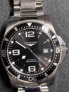 New Longines HydroConquest Automatic 41mm Black Dial Men's Watch-L3.642.4 - Picture 1 of 14