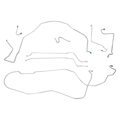 Chevrolet Chevelle SS 1967 solo juego de línea de freno de disco PWR tubos HDT acero inoxidable Foto 1 de 4