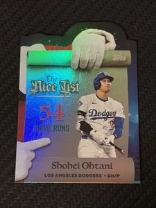 2025 Topps Holiday - The Nice List Shohei Ohtani #MNL-1 54 Home Runs Dodgers - Picture 1 of 3
