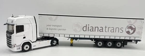 ELIGOR - SCANIA 500 S 4x2 avec remorque bâchée 3 Axes - Transport DIANA - 1/4... - Imagen 1 de 1