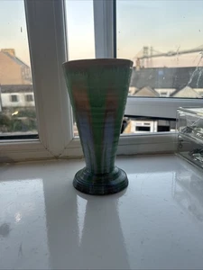 Shelley Harmony Drip Ware 976 konische Vase um 1930 - Bild 1 von 4