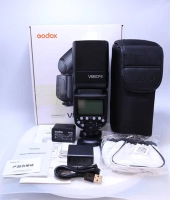 Godox V860III TTL Flash for Fujifilm Top Mint with Battery and Case JAPAN - Image 1 of 4