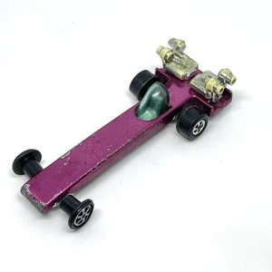 Vintage 1970 Johnny Lightning Topper Sling Shot Magenta Pflaume alles Original - Bild 1 von 7