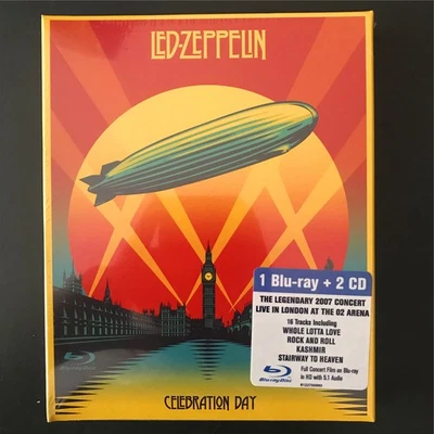 New Led Zeppelin – Celebration Day 9340650014479 2CD+Blu-ray Multichannel SEALED - Image 1 of 2