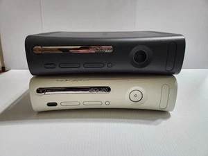 Lot of 2 BROKEN Xbox 360 Game Consoles - Various Issues -For Parts / As-Is! - Picture 1 of 10