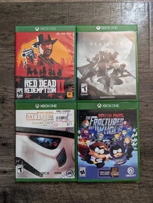 Xbox One Games Bundle - Destiny 2, South Park, Battlefront And RDR2 CIB - Works! - Image 1 of 4