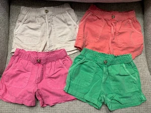 Girls Cat And Jack Woven Shorts Size 8 - Picture 1 of 8
