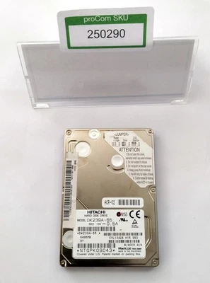 HDD / Festplatte/ Hitachi Travelstar /DK239A-65 / 6,5 GB / IDE / 2,5" / 4200 rpm - Bild 1 von 3