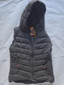 Superdry MTN Storm Series Puffer Jacket – Black Hooded Quilted Winter Coat (M/L) - Bild 1 von 6