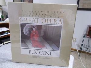 Time Life Metropolitan Centennial Collection of Great Opera PUCCINI 4 LP Set NEW - Bild 1 von 1