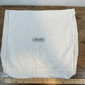 Vintage Victorian Hopeless Romantic White Cotton Lace Bag - Picture 1 of 3