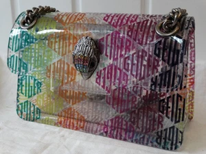 Kurt Geiger London Kensington Mini Signature Transparent CrossBody Bag Rare - Picture 1 of 14