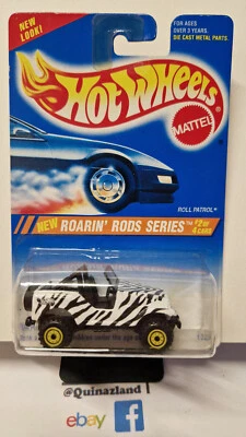 hot wheels Roll patrol versione cerchi gialli 1995-304 (NP27) - Immagine 1 di 2