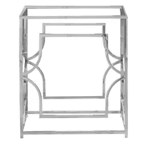 Herk Stainless Steel Dining Table Base Only - Picture 1 of 1