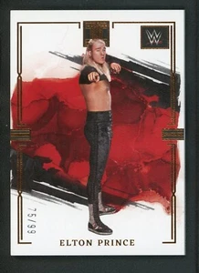 2023 ELTON PRINCE 75/99 PANINI IMPECCABILE WWE SMACK DOWN - Foto 1 di 2