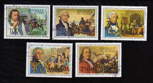 CHAD 1976 American Bicentenial sc# C181-5 - Picture 1 of 1