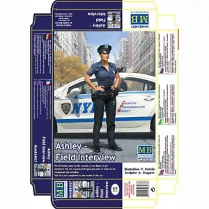 Kit de figuras escala MASTER BOX 24027 1:24 Ashley. Kit modelo plástico entrevista campo - Imagen 1 de 9