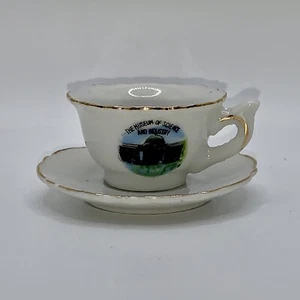 Juego de tazas de té y platillos de colección Museo Enesco de Ciencia e Industria Souvenir Japón A1 - Imagen 1 de 7