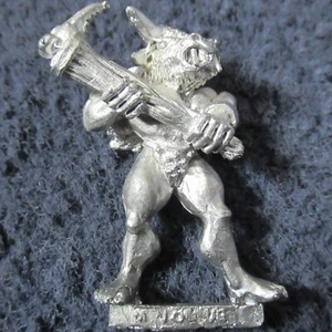 1985 Chaos Beastman Minotaur C25 Abovus Snarlstream Citadel Warhammer Beastmen - Picture 1 of 2